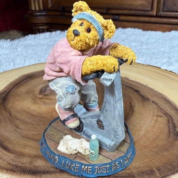 Vintage Boyds Bears R.S. Huffenpuff Never Mind, I'll Buy a Bigger Size Figurine - Picture 7 of 12